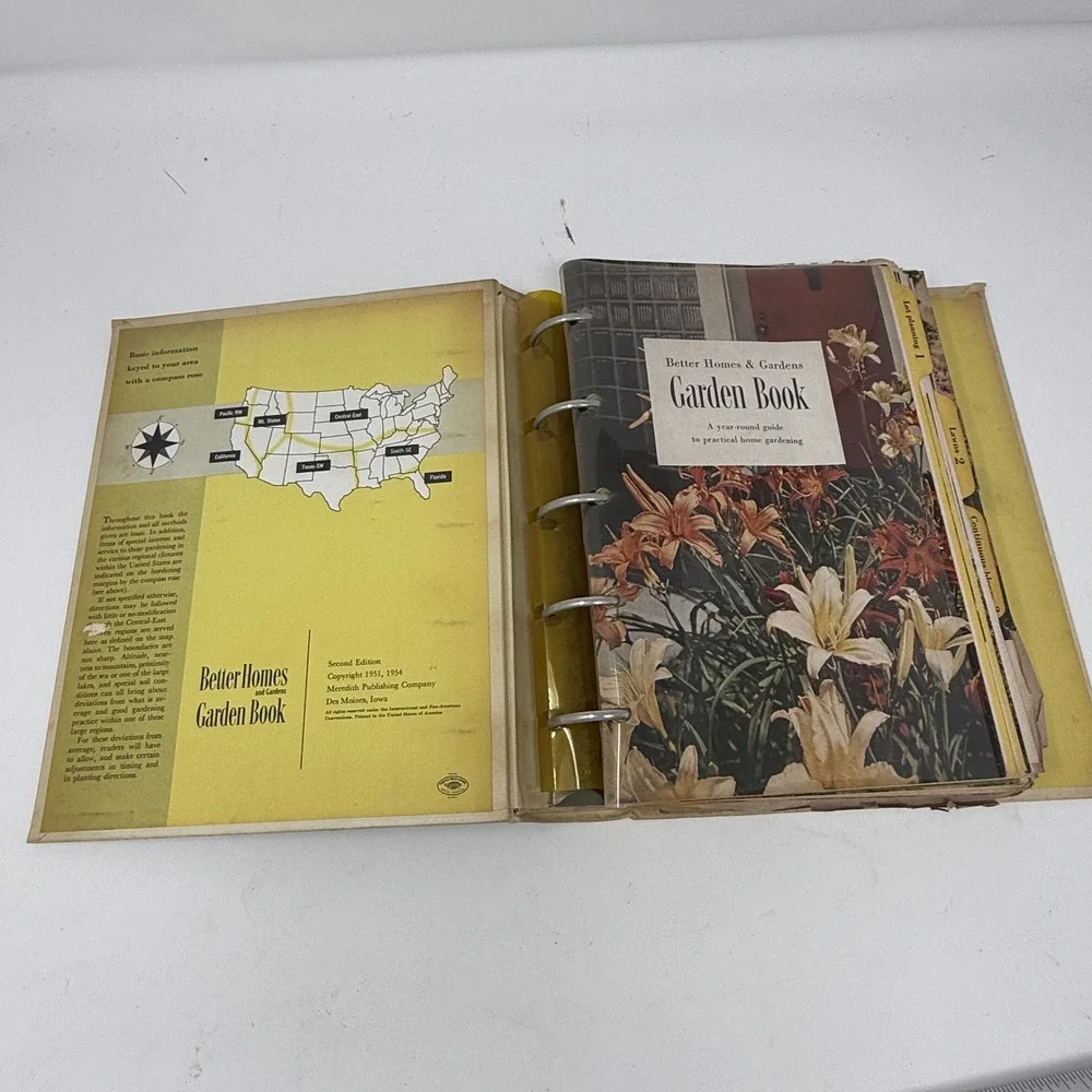Vintage Better Homes and‎ Gardens Garden Book 1961 Gardening Landscaping